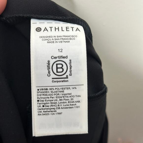 ATHLETA Endless High Rise Pant Black Sz 12 $109 {3X25} - Picture 5 of 6